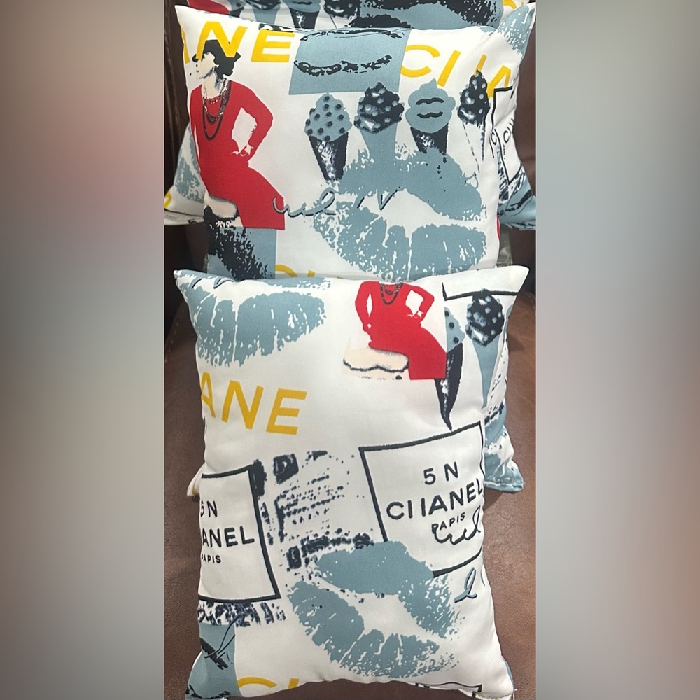 Boujie Bag Pillows -Medium Set of 2 (Choose Your Print)Please read description. - Picture 7 of 17
